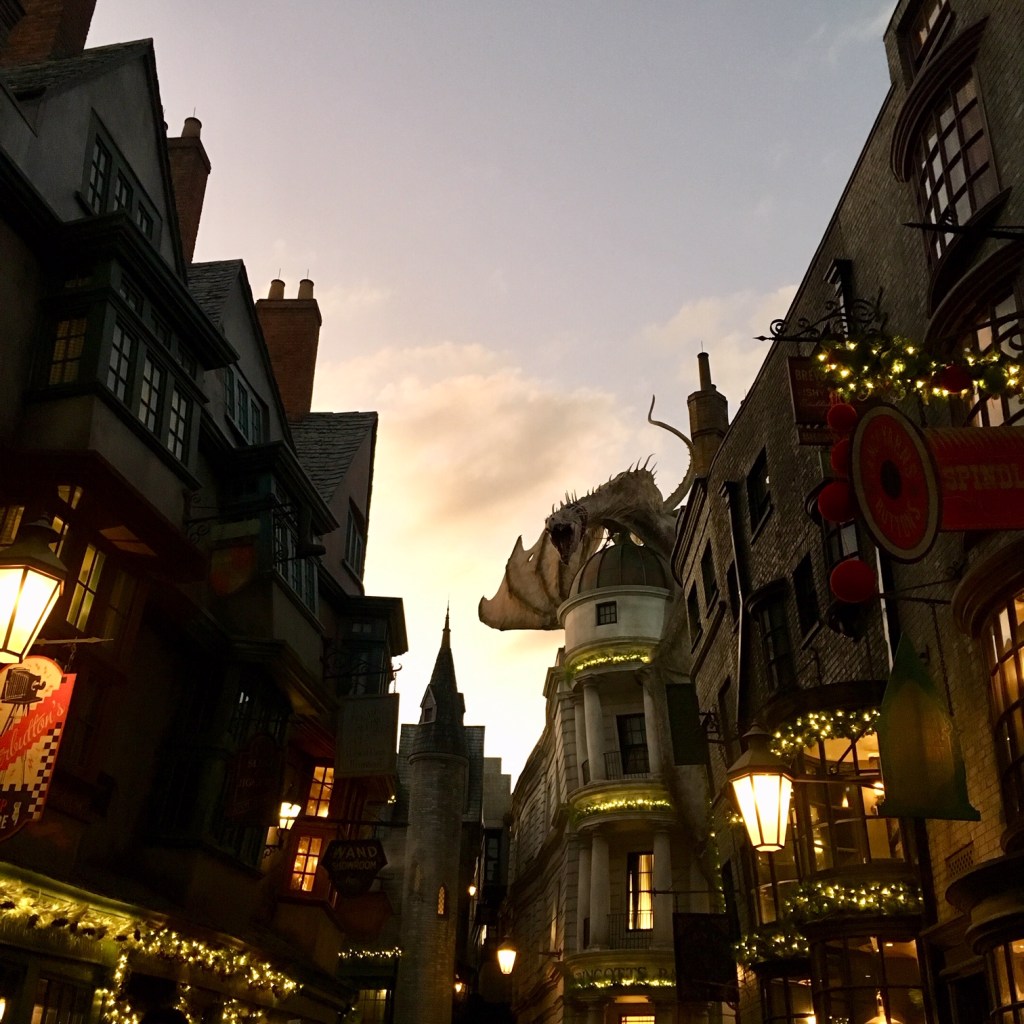 image: author photo of the Wizarding World of Harry Potter